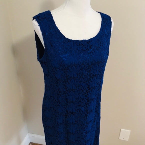 Jones New York Crocheted Cocktail Dress - Picture 4 of 7